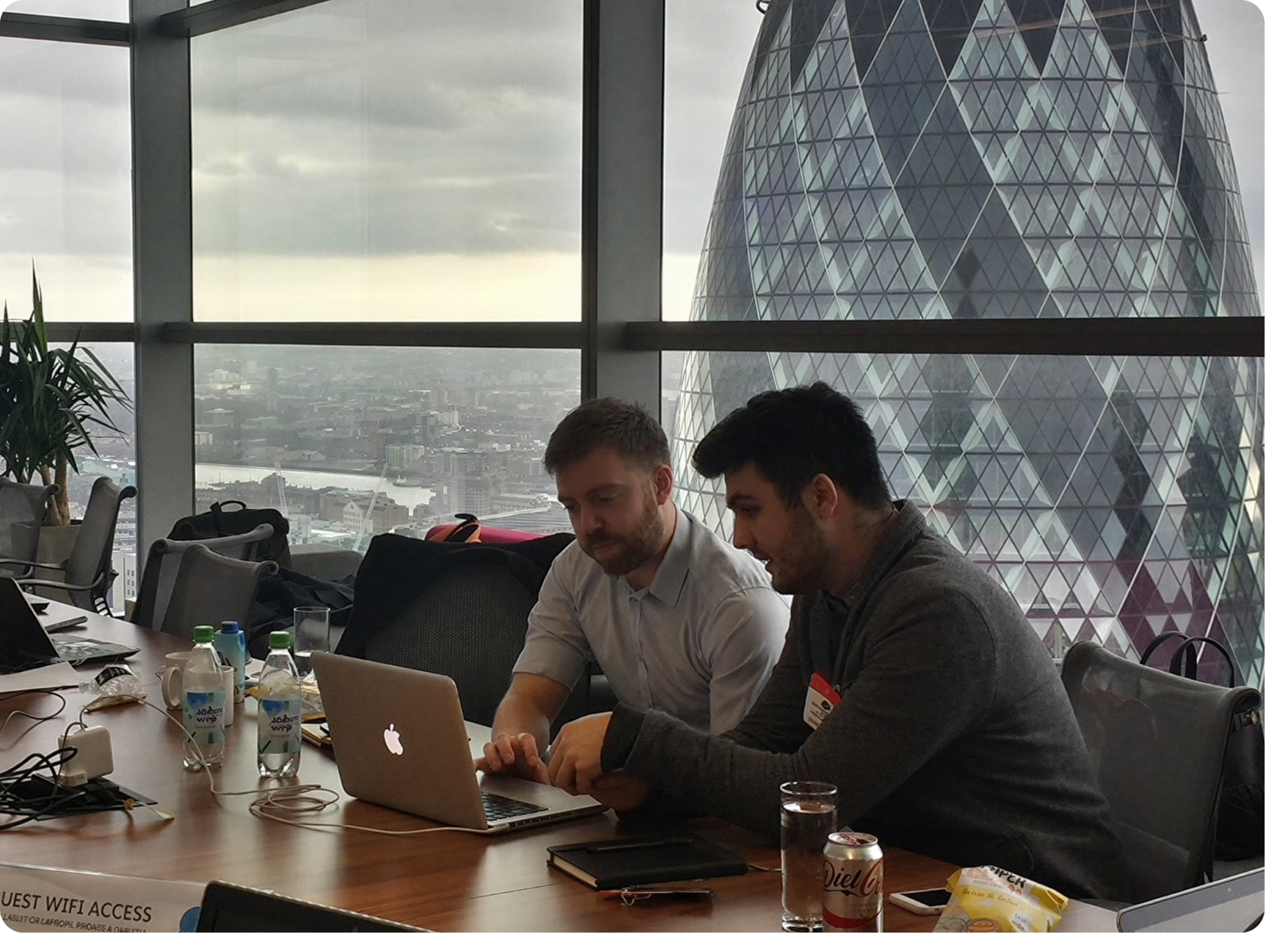 Partners working together